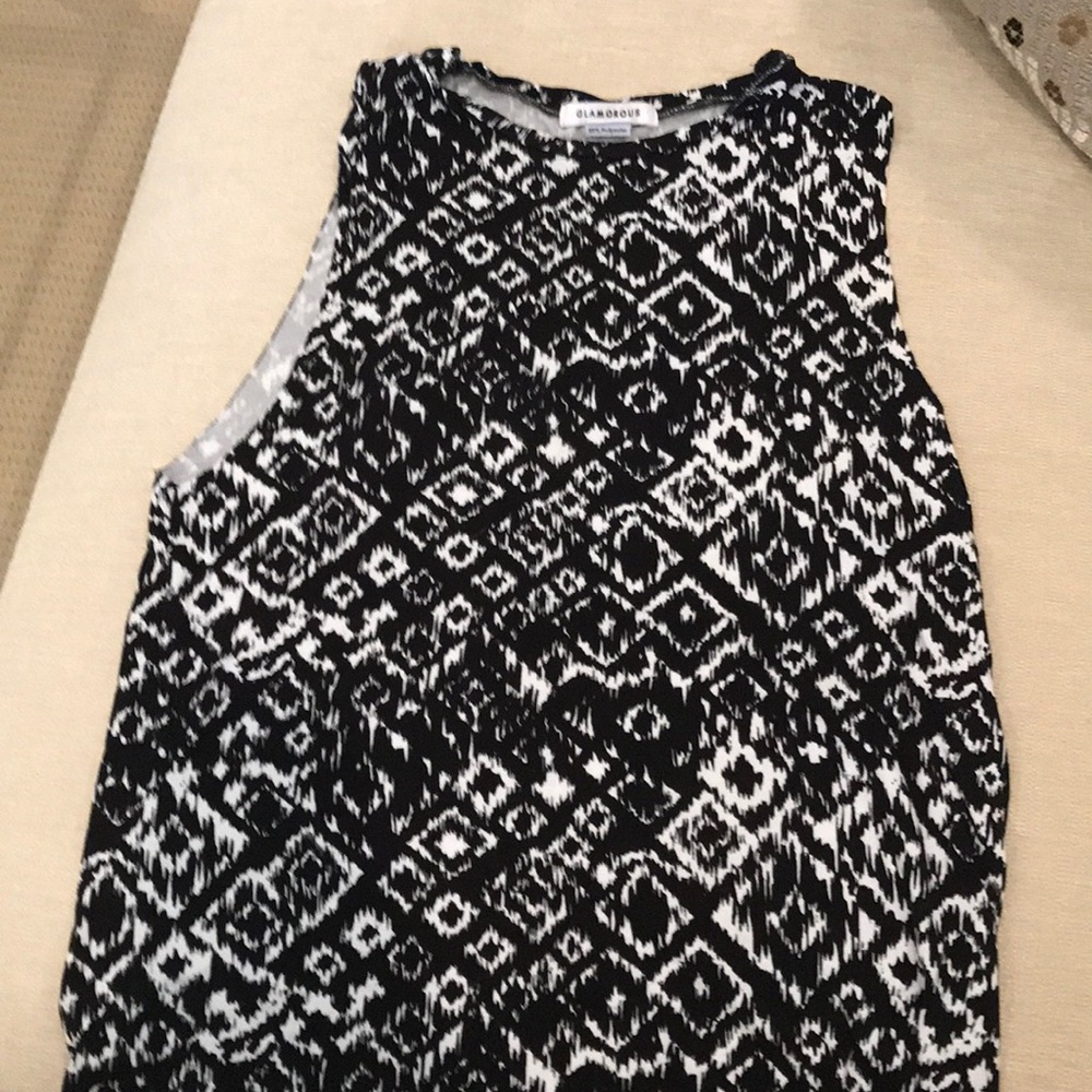 Patterned Muscle Tank